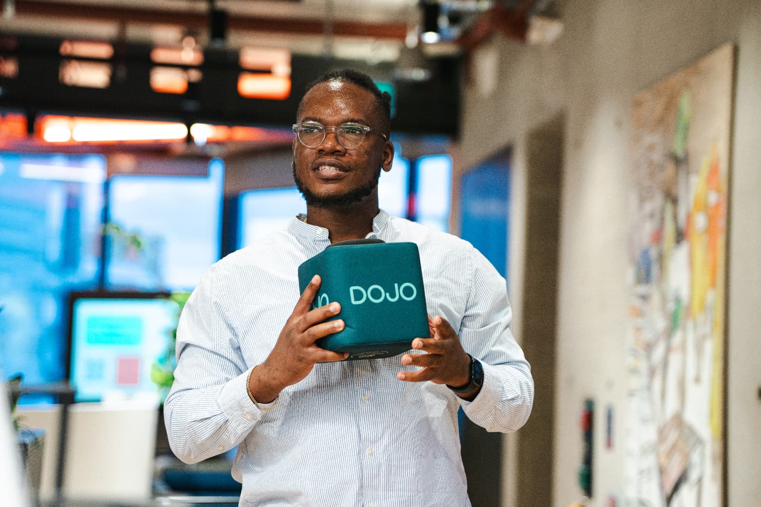 Tochii facilitating a technology workshop in London