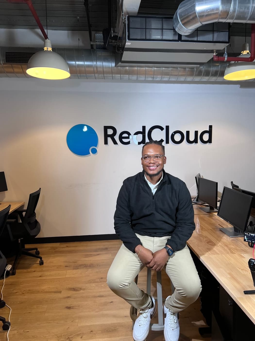 Tochii at the RedCloud office in London