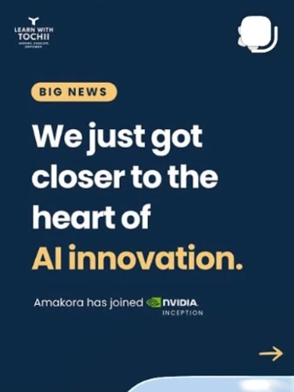 Amakora has joined NVIDIA Inception