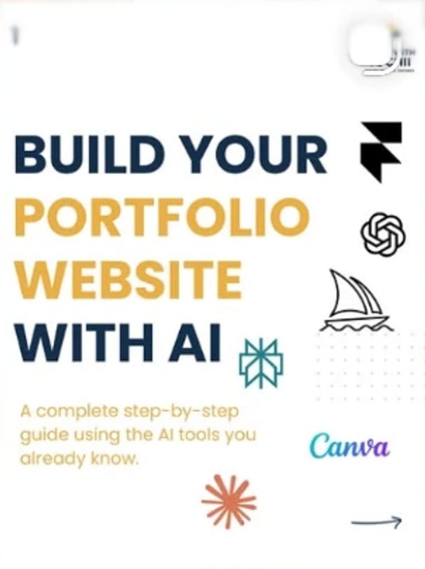Build your portfolio website with AI